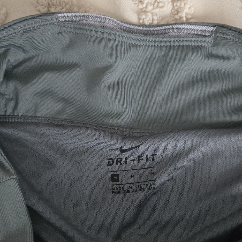 NWOT Nike Gray Athletic Shorts Moisture-Wicking Performance - Picture 2 of 5